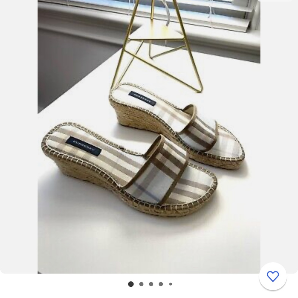 Burberry espadrilles